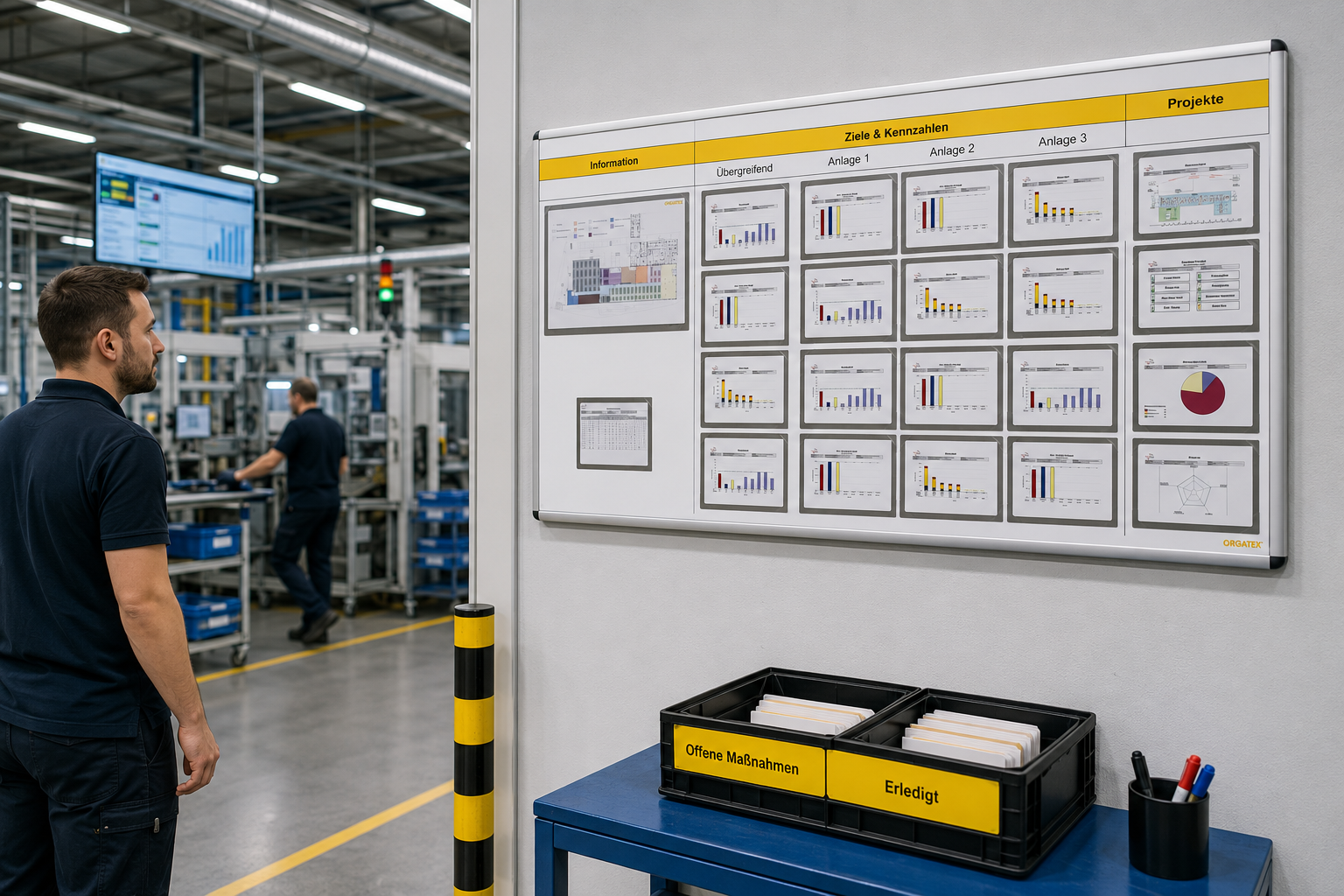 Visual-Management-Boards im Shopfloor 2026