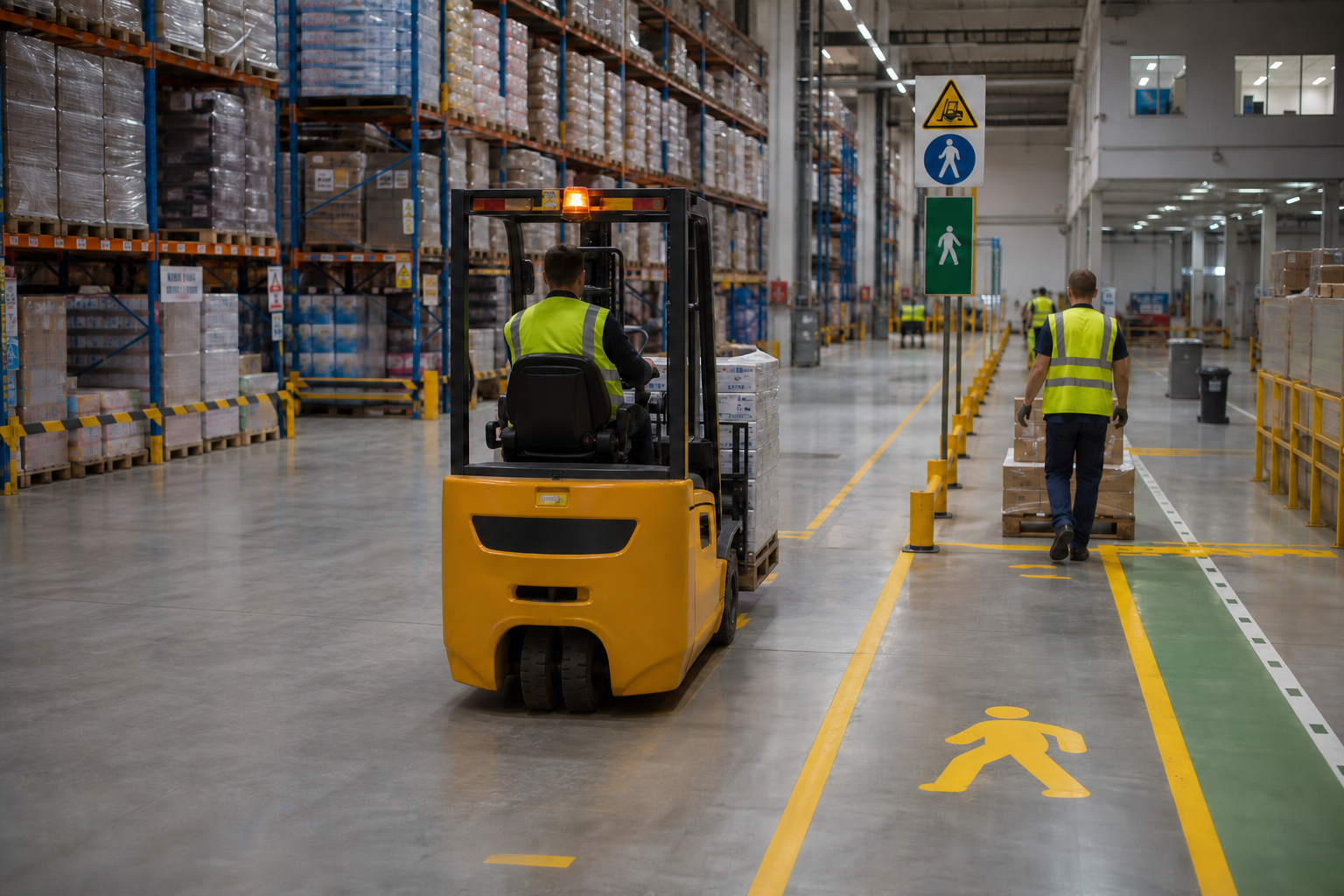 Bodenmarkierung in Industrie und Logistik 2026