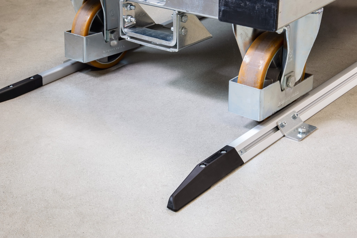 Guiding Rails Fifo FiFo Monorail customised – rail system for flexible roll widths with ...
