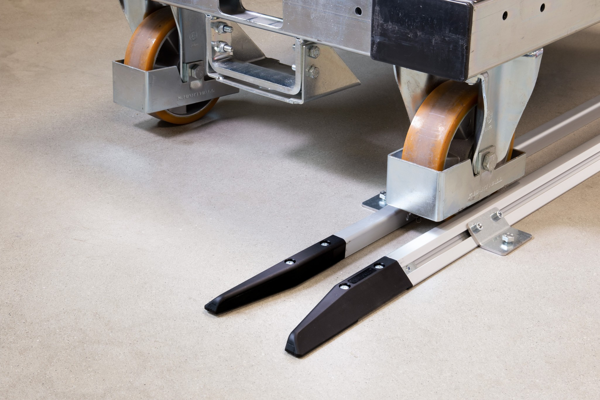 Guiding Rails Fifo FiFo Monorail customised – rail system for flexible roll widths with ...